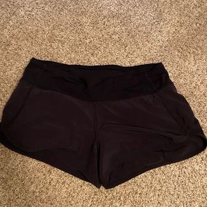 Lululemon speed shorts size 6